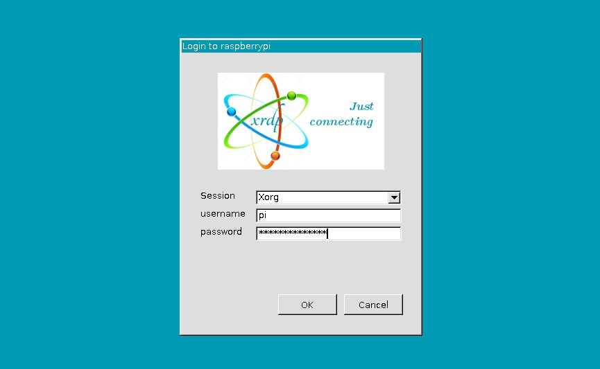 Raspberry Pi Remote Login with XRDP Login Panel