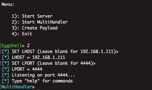 EggShell – iOS/macOS/Linux Remote Administration Tool | CYBERPUNK