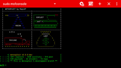 ANDRAX (MetaSploit)