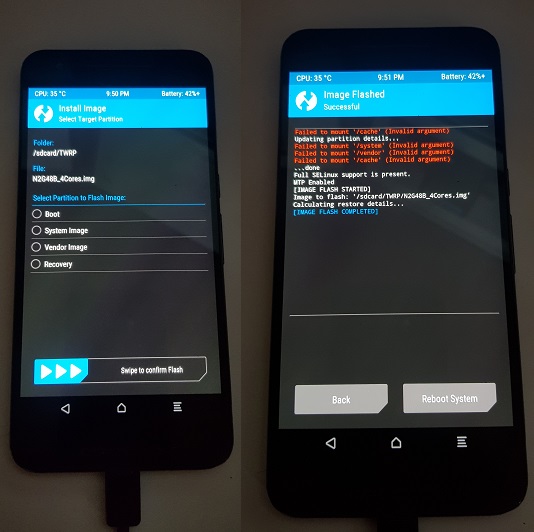 Bootloop Issue: TWRP Flash