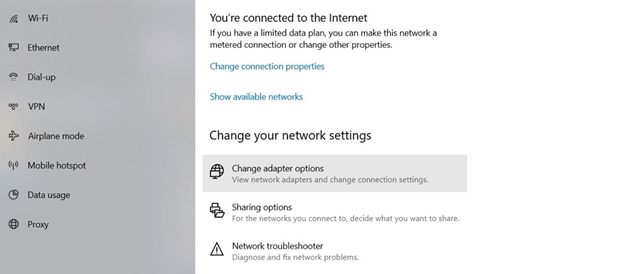 Windows 10 & VPN Leaks: Changing Adapter Options