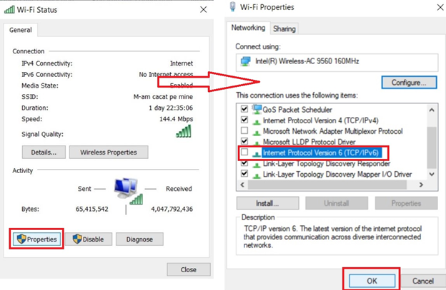 Windows 10 & VPN Leaks: Internet Protocol Version 6 (TCP/IPv6)